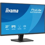iiyama ProLite X2793HSU-B1, LED-skærm Sort (mat)