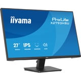 iiyama ProLite X2793HSU-B1, LED-skærm Sort (mat)