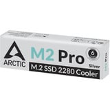ARCTIC M2 Pro, Køleplade Sølv