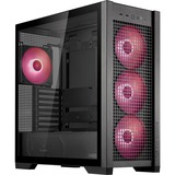 ASUS 90DC00I0-B19000, Towerkabinet Sort