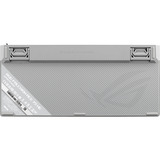 ASUS ROG Falchion Ace 75 HE, Gaming-tastatur Hvid, DE-layout, ROG HFX V2, Ledningsført, USB, Magnetic-mechanical key switch, QWERTZ, RGB LED, Hvid