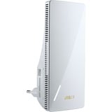 ASUS RP-AX58 Netværkssender Hvid 10, 100, 1000 Mbit/s, Repeater Netværkssender, 10,100,1000 Mbit/s, Windows 10, Windows 10 x64, Windows 11, Windows 7, Windows 8, Windows 8.1, Intern, 10/100/1000Base-T(X), IEEE 802.11a, IEEE 802.11ac, IEEE 802.11ax, IEEE 802.11b, IEEE 802.11g, IEEE 802.11n
