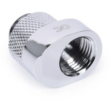 Alphacool Eiszapfen 8mm overgangsstykke G1/4 han til G1/4 hun, Forbindelse Sølv