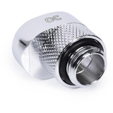 Alphacool Eiszapfen 8mm overgangsstykke G1/4 han til G1/4 hun, Forbindelse Sølv