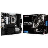 Biostar B760MX2-E Pro D4, Bundkort Sort