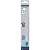 Bosch 2 608 657 556 stiksav, rullesav & sabelsavklinge Saber savklinge Bimetal 25 stk Saber savklinge, Plast, Profil, Blik (medium-tyk), Blik (tyk), Bimetal, Blå, 17,5 cm, 10/14
