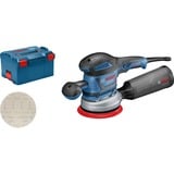 Bosch GEX 40-150 PROFESSIONAL Skivesliber 12000 rpm 24000 OPM Sort, Blå, Grå, Rød 400 W, Tilfældige rystepudser Blå/Sort, Skivesliber, Sort, Blå, Grå, Rød, 5500 rpm, 12000 rpm, 11000 OPM, 24000 OPM