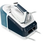 Braun CareStyle 7 Pro IS 7282 BL 2700 W 2 L EloxalPlus soleplate Blå, Damp strygejern station Blå, 2700 W, 600 g/min, EloxalPlus soleplate, 2 L, 180 g/min, Blå