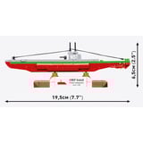 COBI ORP Sokół Polish Submarine, Bygge legetøj 