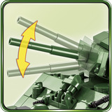 COBI Sherman M4A3E2 Jumbo, Bygge legetøj 