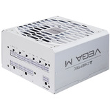 Chieftec Vega PPG-750-CW enhed til strømforsyning 750 W 24-pin ATX ATX Hvid, PC strømforsyning Hvid, 750 W, 100 - 240 V, 50/60 Hz, Aktiv, 100 W, 100 W
