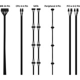 Cooler Master MWE BRONZE 650 V3 230V, PC strømforsyning Sort