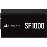 Corsair SF1000 Renoveret, PC strømforsyning Sort