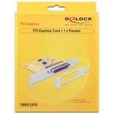 DeLOCK PCI Express kort til 1 x parallel, Interface card 