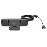 Digitus DA-71901 webcam 2,1 MP 1920 x 1080 pixel USB 2.0 Sort Sort, 2,1 MP, 1920 x 1080 pixel, 30 fps, 640x480@30fps,1280x720@30fps,1920x1080@30PsF, 720p,1080p, 90°