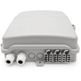 Digitus FTTH distributionsboks til udendørs brug - 24 LC/Duplex eller 24 SC/Simplex koblinger, Splejse boks 