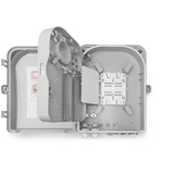 Digitus FTTH distributionsboks til udendørs brug - 24 LC/Duplex eller 24 SC/Simplex koblinger, Splejse boks 
