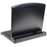 Digitus Modulær HD LCD KVM-konsol med 17" TFT 1-port VGA, KVM-switchen Sort