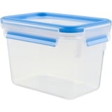 Emsa 508541 enhed til madopbevaring Rektangulær Kasse Transparent 8 stk, Boks gennemsigtig/Blå, Kasse, Rektangulær, Transparent, Tyskland, 115 mm, 165 mm