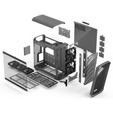 Fractal Design Torrent Tower Grå, Towerkabinet grå, Tower, PC, Grå, ATX, EATX, ITX, micro ATX, SSI CEB, Hærdet glas, Spil