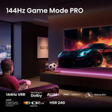 Hisense 43E77Q PRO, QLED TV Sort