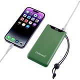 Intenso Powerbank F10000 Green, Power Bank Grøn