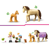 LEGO Friends hest og føl med hestetrailer, Bygge legetøj 
