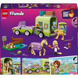 LEGO Friends hest og føl med hestetrailer, Bygge legetøj 