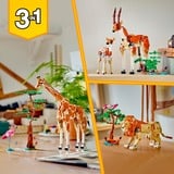 LEGO Vilde safaridyr, Bygge legetøj Byggesæt, 9 År, Plast, 780 stk, 1 kg