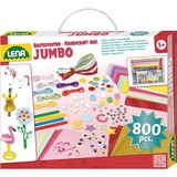 LENA SM42664 art/craft toy, Klippe og klistre Children's craft kit, 8 År, Flerfarvet