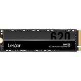 Lexar NM620 M.2 512 GB PCI Express 4.0 3D TLC NAND NVMe, Solid state-drev 512 GB, M.2, 3300 MB/s