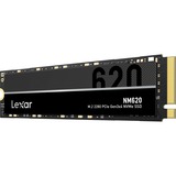 Lexar NM620 M.2 512 GB PCI Express 4.0 3D TLC NAND NVMe, Solid state-drev 512 GB, M.2, 3300 MB/s