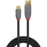Lindy USB 3.2 Type A til C kabel, Anthra Line grå