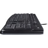 Logitech Tastatur Sort, EU-layout (antal), Gummi dome, Detail