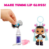 MGA Entertainment Yummiland Lip Gloss Doll Sour Sweeties - Nina Heartpop, Dukke Minidukke, Hunstik, 4 År, Dreng/Pige, Flerfarvet