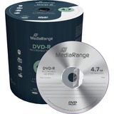 MediaRange MR442 tom DVD 4,7 GB DVD-R 100 stk, DVD tomme medier DVD-R, Kageæske, 100 stk, 4,7 GB