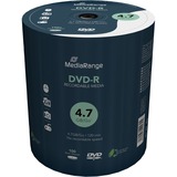 MediaRange MR442 tom DVD 4,7 GB DVD-R 100 stk, DVD tomme medier DVD-R, Kageæske, 100 stk, 4,7 GB