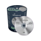 MediaRange MR442 tom DVD 4,7 GB DVD-R 100 stk, DVD tomme medier DVD-R, Kageæske, 100 stk, 4,7 GB