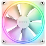 NZXT F120 RGB DUO Single 120x120x25, Sag fan Hvid