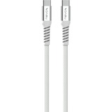 Nevox USB 2.0 kabel, USB-C stik > USB-C stik 48V / 5A Hvid