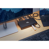 OWC Thunderbolt 5 Dual Netværksdock, Docking station Sort