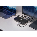 OWC Thunderbolt 5 Dual Netværksdock, Docking station Sort