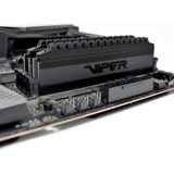 Patriot Viper 4 PVB416G360C8K hukommelsesmodul 16 GB 2 x 8 GB DDR4 3600 Mhz Sort, 16 GB, 2 x 8 GB, DDR4, 3600 Mhz, 288-pin DIMM