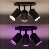 Philips Hue White & Color Ambiance Fugato 3-spot, LED lys Hvid