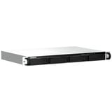 QNAP TS-464eU NAS Stativ (1U) Intel® Celeron® N5095 8 GB DDR4 0 TB QNAP Turbo System Aluminium, Sort NAS, Stativ (1U), Intel® Celeron®, N5095, 8 GB, DDR4