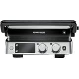 Rommelsbacher KG 2025, Kontaktgrill rustfrit stål/Sort