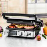 Rommelsbacher KG 2025, Kontaktgrill rustfrit stål/Sort