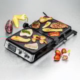 Rommelsbacher KG 2025, Kontaktgrill rustfrit stål/Sort