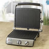 Rommelsbacher Kontaktgrill rustfrit stål/Sort