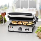 Rommelsbacher Kontaktgrill rustfrit stål/Sort